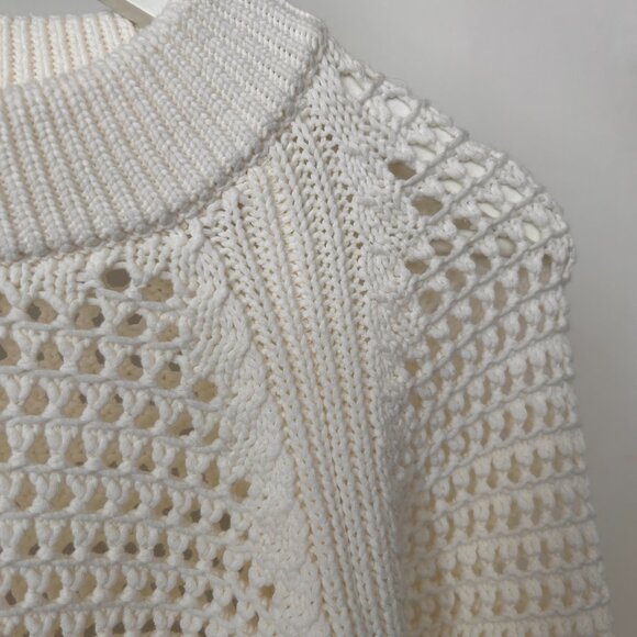 UNIQLO U | Cotton Sweater | Ecru | Size M - Picture 8 of 8